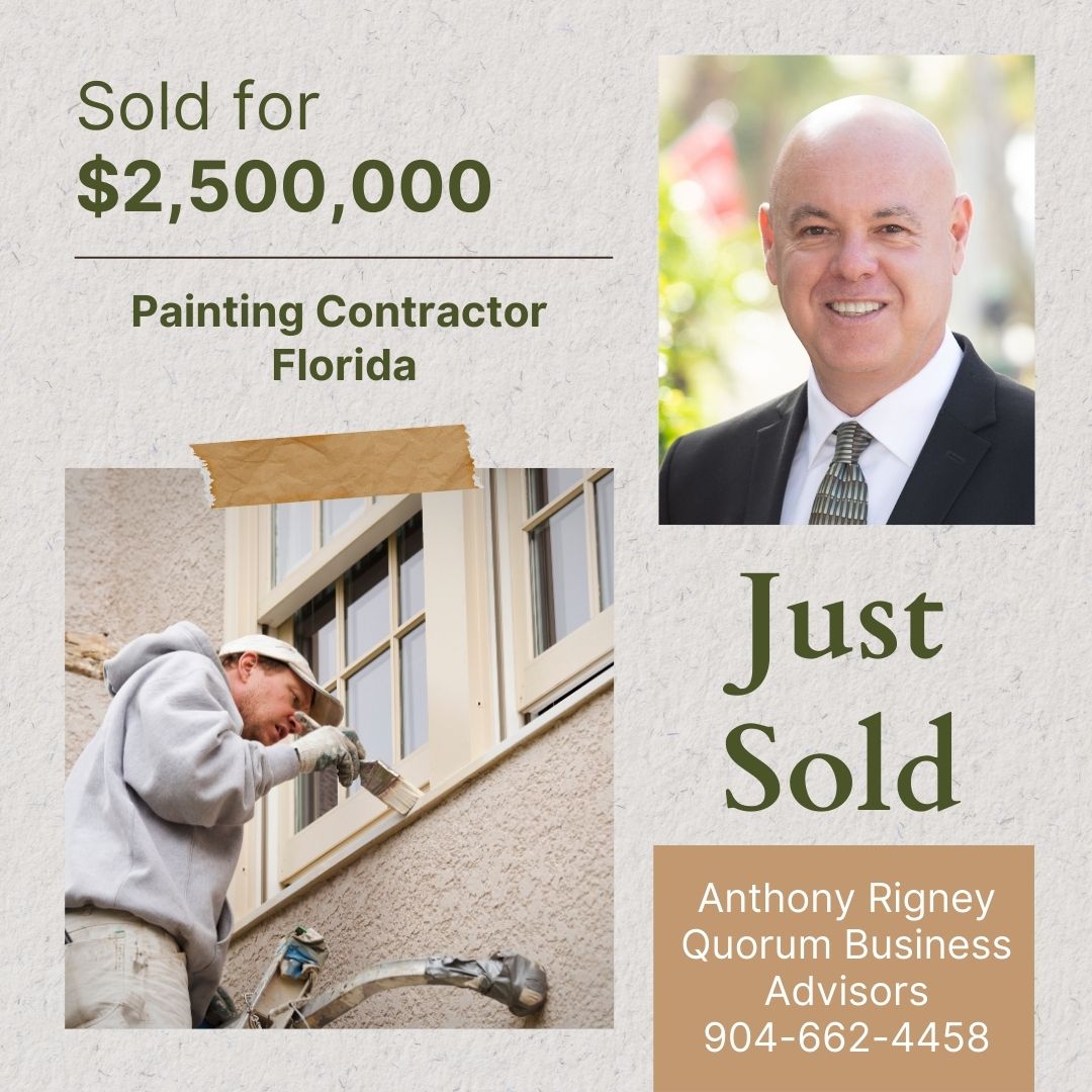 Featured image for “Just Sold! Painting Contractor”