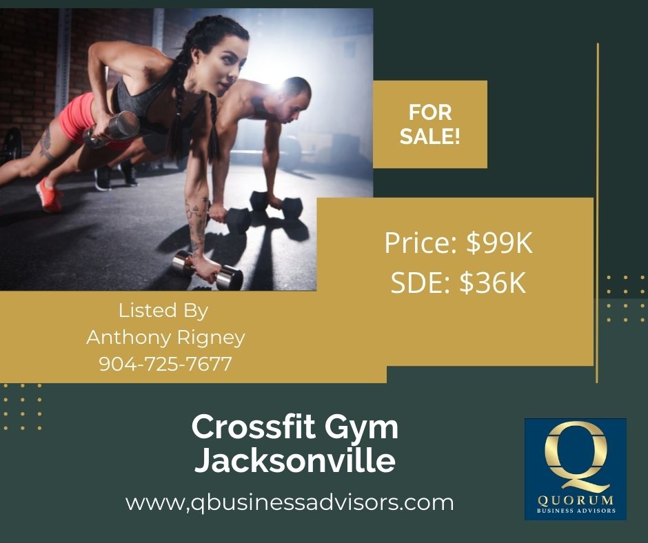 Featured image for “Just Listed: Gym for Sale in Jacksonville”