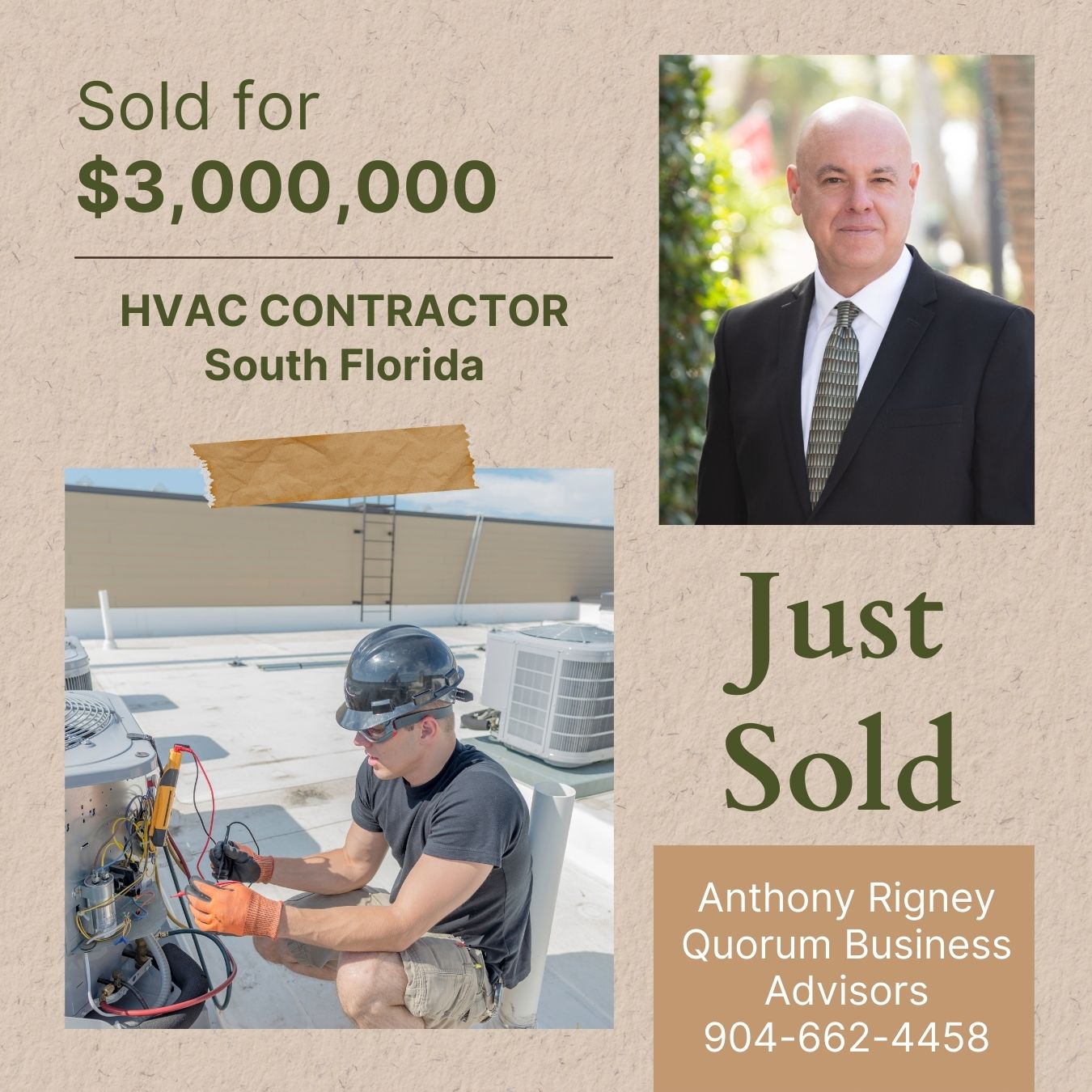 Featured image for “Just Sold HVAC Contractor”