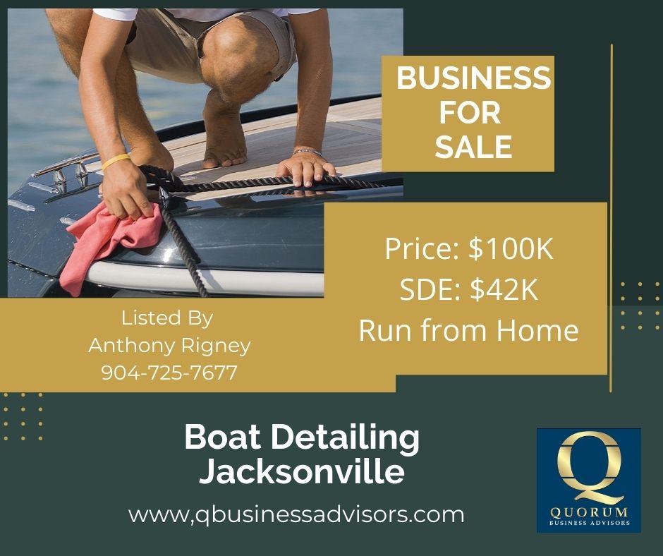 Featured image for “Boat Detailing Business for Sale”