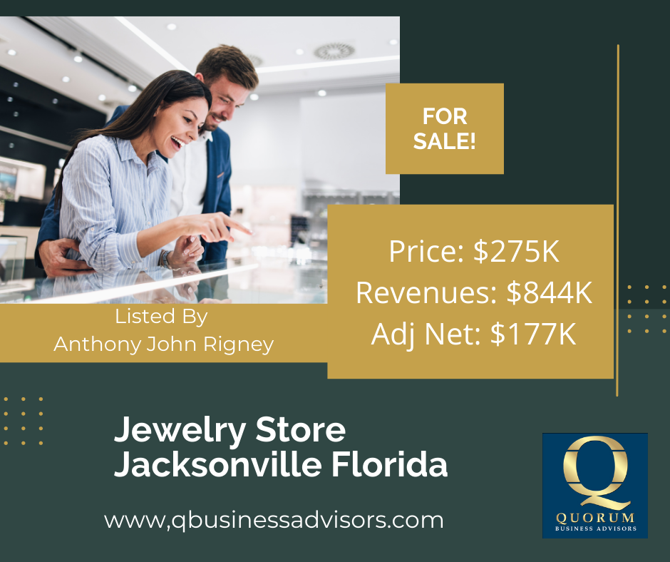 Featured image for “Jewelry Store for Sale”