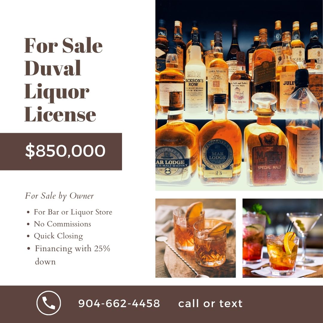 Featured image for “Duval County Liquor License for Sale”