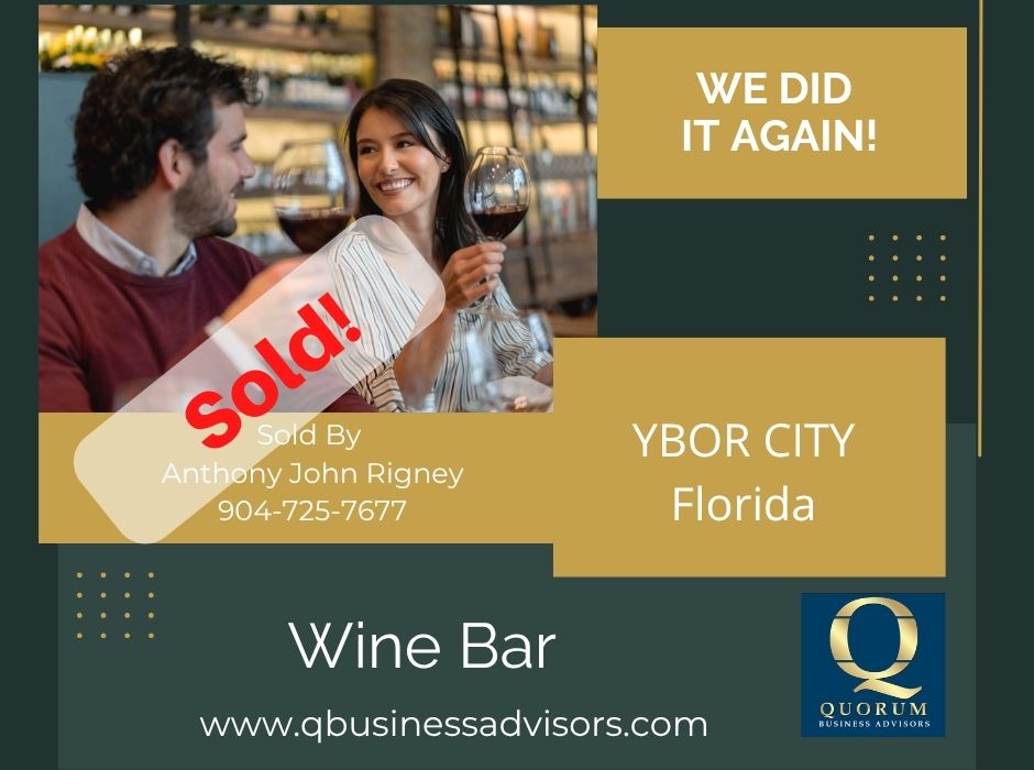 Featured image for “Sold! Wine Bar Ybor City”