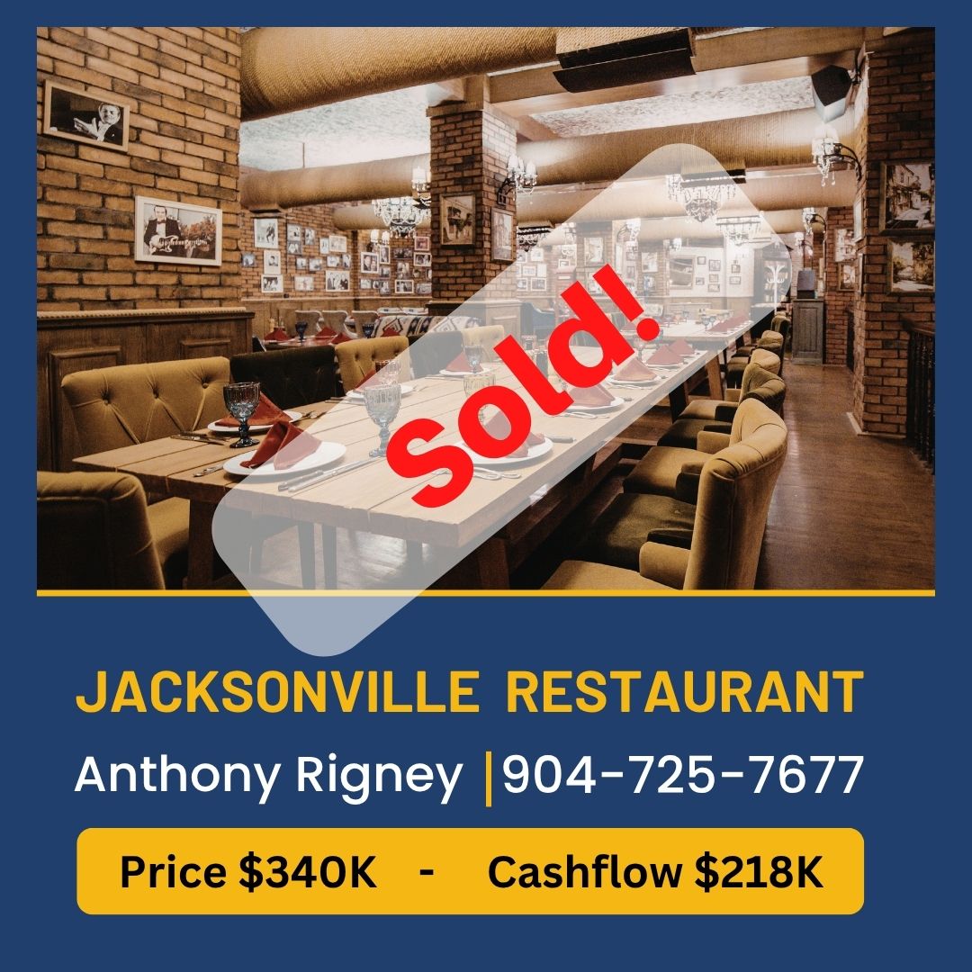 Featured image for “Just Sold – Jacksonville Restaurant”